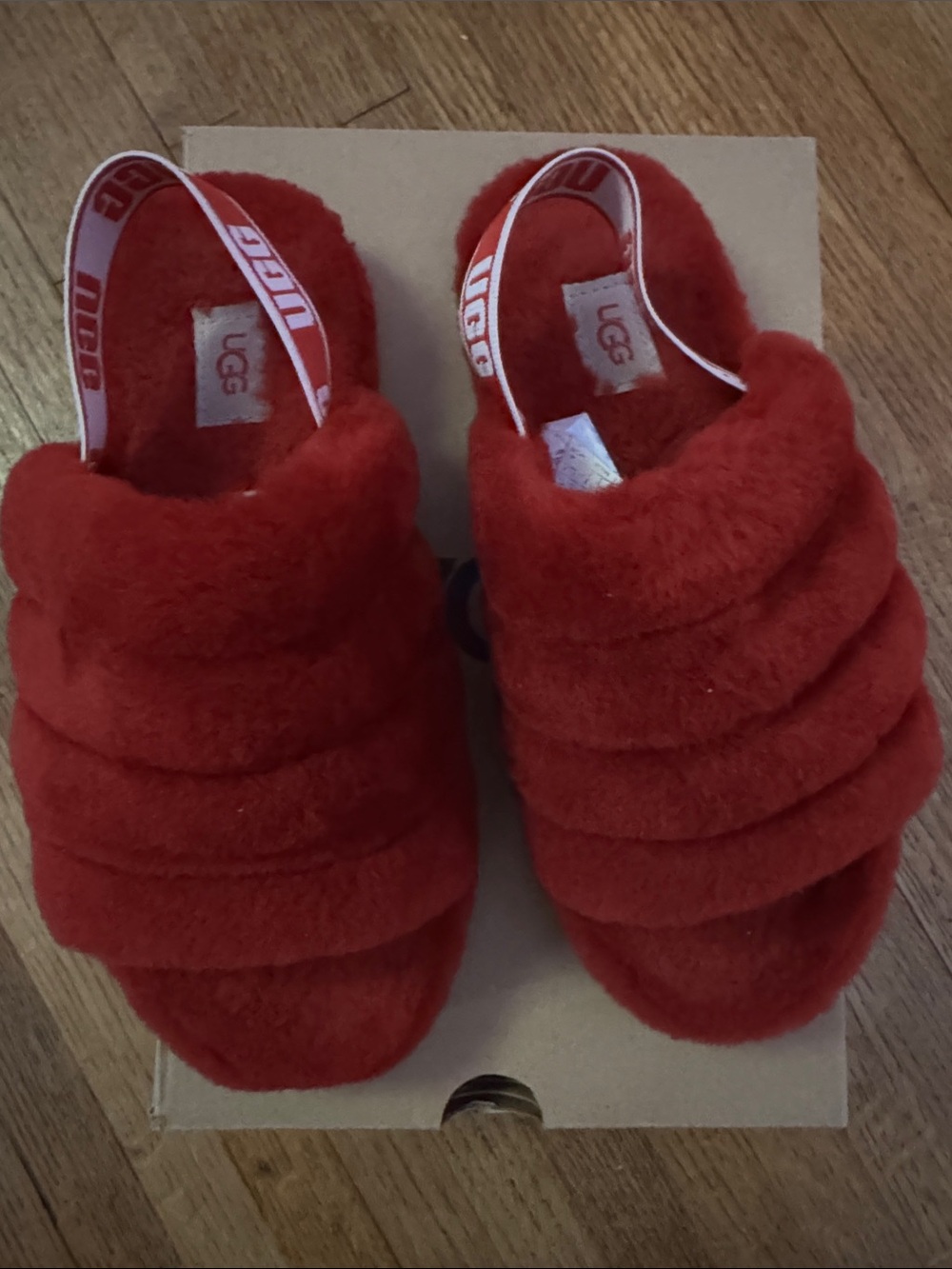Ugg fluff yeah slides